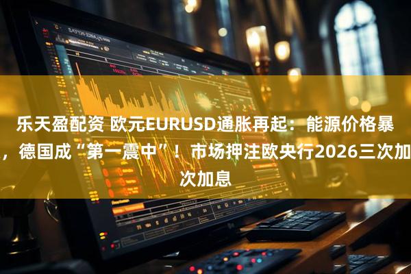 乐天盈配资 欧元EURUSD通胀再起：能源价格暴涨，德国成“第一震中”！市场押注欧央行2026三次加息